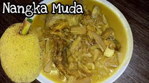 Masak lemak rebung ikan masin. Sayur Nangka Masak Lemak Ikan Masin Tips Buka Kulit Nangka Bergetah Youtube