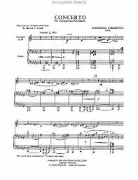 We are a sharing community. Sheet Music Concerto For Trumpet And Orchestra Trumpet Piano