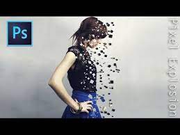 If you are a fan of dispersion effects, you've got to love this pixel effect photoshop. Pixel Explosion Effect Photoshop Tutorial Youtube