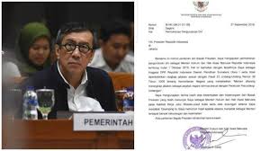 Yasonna hamonangan laoly sh., msc., ph.d adalah menteri hukum dan hak asasi manusia dalam kabinet kerja yang menjabat sejak 27 oktober 2014. Yasonna Laoly Resmi Mundur Dari Jabatan Menkumham Bukan Karena Rkuhp Dan Uu Kpk Warta Kota