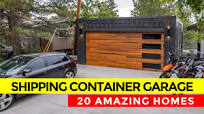 Shipping Container Garage Ideas - Beautiful Container Homes