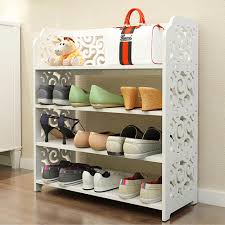 Amazon's choice for shoe cabinet. Ktaxon 4 Tier 12 Pairs Storage Organizer Standing Shoe Rack Shelf Cabinet Space Saving Walmart Com Walmart Com