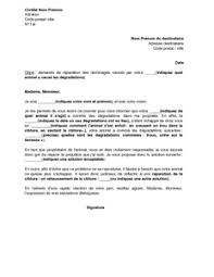 Même si elle n'a aucune valeur juridique, et donc aucune force contraignante la demande écrite sous forme de pétition est un droit qui s'exerce en. Lettre De Signalement De Dommages Causes Par Un Animal Domestique Et Demande De Reparation Modele De Lettre Gratuit Exemple De Lettre Type Documentissime