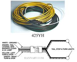 'import lighting' aka 5 (or more) wire. 4 Way 30 Foot Molded Rubber Trailer Split Wiring Harness Kit Trailer And Vehicle Ends 3430y Hanna Trailer Supply
