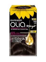 The blonde catches the light, creating a beautiful and soft hair color. Soft Black Hair Dye Olia Garnier