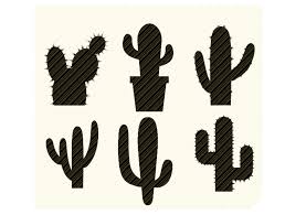 Download Cactus Silhouette Bundle Graphic Graphic By Svgplacedesign Creative Fabrica PSD Mockup Templates
