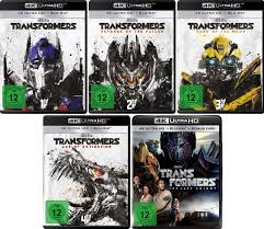 Giant alien autobots and evil decepticons wage war with earth's fate at stake. Transformers 1 2 3 4 5 4k Ultra Hd Blu Ray Blu Ray 11 Blu Ray Set Neu Ebay