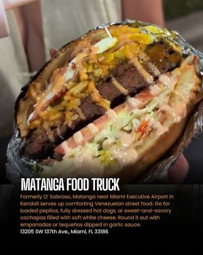 Matanga Food Truck — Fast food restaurant food truck in Miami, Florida