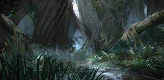 Artstation Tropical Landscapes Wadim Kashin