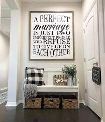 17 Amazing Entryway Wall Decor Ideas To Create Memorable First Impression Amazing Create Decor Entr Farm House Living Room Home Decor Entryway Wall Decor