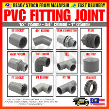 • saiznya ditentukan oleh panjang keseluruhan dan saiz yang lazim digunakan ialah 25cm. Beli Pvc Paip Connector Pada Harga Terendah Lazada Com My