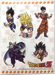 Ver más ideas sobre imagenes de goku, goku, personajes de dragon ball. Amazon Com Dragon Ball Z Goku Vegeta Gohan Piccolo And Goten Special Art Group Sticker Sheet Toys Games