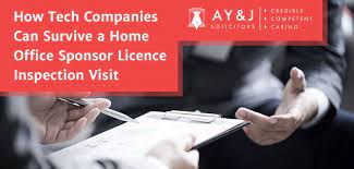 Home Office Inspection Visit To Tier 2 Sponsor Licence Holders Can Lead To Devastating Situation Innovative Companies Immigration Blog Study Solutions Sponsor