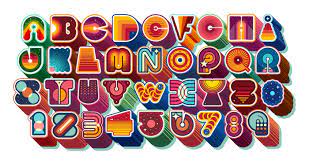 Type the alphabets in the order they appear on screen. The Cosmic Alphabet 36 Days Of Type On Behance