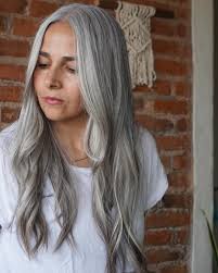 When grey hair is paired with a beard, the combination becomes seriously stylish.the look also helps to create a more balanced appearance thanks to its bushiness. Direct Light From The Window Makes My Hair Look White Silversisters Goinggreygracefully Greyhairdontcare Natural Grey Hair Don T Care Hair Looks Body Hero