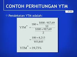 Sementara, yield to put (ytp) menghitung tingkat imbal hasil sampai penerbit membeli kembali obligasinya. Menghitung Yield Obligasi Lasopamessenger
