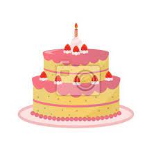 Vector clip stil kuchen vector clip sorte: Kuchen Torte Vektor Clipart Fototapete Fototapeten Myloview De