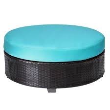 Brown round wicker coffee table set. Tkc Barbados Outdoor Wicker Round Coffee Table In Aruba Tkc020b Ctrnd Aruba