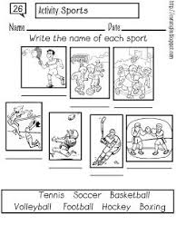 Excepciones a estas reglas para hablar de deportes en inglés. Carolina Mi Pagina De Ingles Actividades Deportes En Ingles Ejercicios De Ingles Taller De Ingles