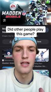 Please tell me other people played this game #maddenmobile #nflelite #nf  #greenscreen