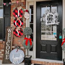 Maybe you would like to learn more about one of these? 3pcs Set Joy Sign Garland Diy Christmas Decoration For Home Wreath New Year Xmas Party Wall Decor Front Door Hanging Ornaments Pendant Drop Ornaments Aliexpress
