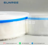 Extendible Blue Color PP Z-fold Disposal Tape For Rolling Up Of Adult Baby  Pants