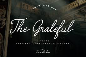 Adelicia script designed by fonts collection. The Grateful Script 4 Fonts 103239 Script Font Bundles Free Fonts Handwriting Pretty Script Fonts Free Script Fonts