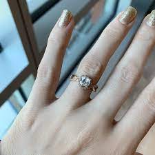 Leila Bypass Halo Engagement Ring Setting Only Halo Engagement Ring Sets Engagement Rings Vintage Halo Engagement Ring Settings Only