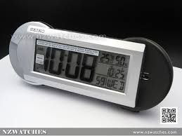 It runs on one aa battery and is accurate to within two minutes a year. Buy Seiko Desk Digital Clock With Thermo Hygro Meter Qhl071s Buy Watches Online Seiko Nz Watches