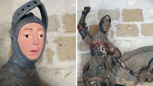 Maybe you would like to learn more about one of these? Outrage In Spain Over Botched Restoration Of 500 Year Old St George Statue