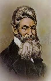 John Brown, American abolitionist, as he appeared at the time … stock image 