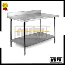Dandang perebusan bakso include kompor. Meja Kerja Lipat Stainless Steel Berkualitas Mutu Indonesia