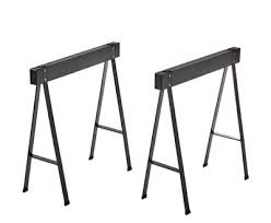 Le tréteau idéal pour les petits travaux d'intérieur. Paire De Treteaux Studio Simple Serax Noir Made In Design