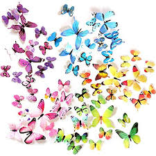 Check spelling or type a new query. Tuparka 72 Pieces 3d Butterfly Wall Stickers Wall Butterflies Wall Art Stickers For Room Decoration Diy Craft Home Kitchen Home Garden Store Rsk Interiordesign Com