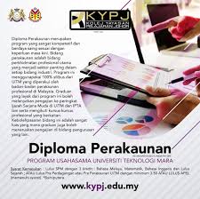 Persatuan siswa siswi diploma perakaunan fakulti perakaunan, uitm perak. Kolej Yayasan Pelajaran Johor On Twitter Kypjinfo Program Usahasama Uitm Di Kypj Memberi Peluang Kepada Lepasan Spm Yang Tidak Mendapat Tempat Untuk Meneruskan Pengajian Di Peringkat Diploma Uitm Disebabkan Persaingan Yang Tinggi