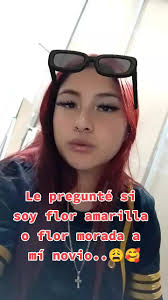 Soy su flor amarilla 🙈🥰 #flormorada #novios #parati