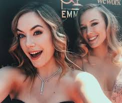 Annika and her sister.