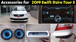 Accessories For Dzire Tour S With Prices Ujjwal Saxena Youtube