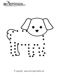 All connect the dots worksheets connect the dots. Free Dog Connect The Dots Activity A Fun Coloring Printable