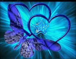Pin By Barbara Scott On All About Blue Heart Wallpaper Glitter Graphics Blue Heart