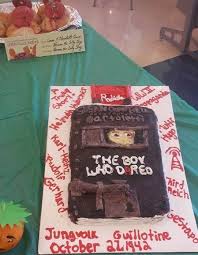 Edible Book Entry The Boy Who Dared Based On The Boy Who Dared By Susan Campbell Bartoletti Voted Most Book Like Book Festival Edible Festival
