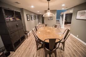 This basement offers a private area for sharing a rejoicing moment. Before After Open Floor Plan Finished Basement Franklin Mi