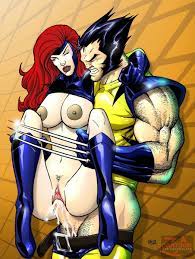 XXX Toon Oops: Wolverine Viciously Fucks Jean Grey