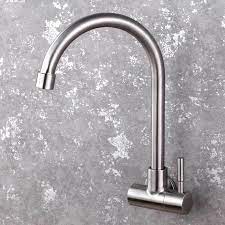 Jadi meja rias tidak perlu dilubangi lagi. Jual Kran Angsa Tembok Stainless Sus304 Kran Cuci Piring Kaku Terbaru Juli 2021 Blibli