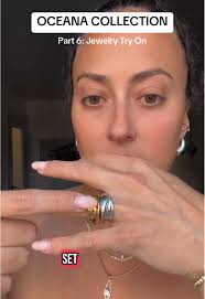 Part 6: Jewelry Try On Oceana Collection ✨ Lana Ring Set • Surgical  Stainless Steel • Hypoallergenic • Won’t tarnish or Fade • Designed by me &  Made in Miami • 2 year warranty #jewelrydesigner ...