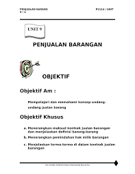 Bab ii pembentukan kontrak kontrak jualan 4. Vdocuments Studocu