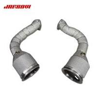 Jagrow performance heat shield exhaust downpipe for ...
