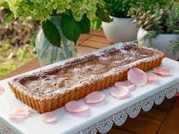 Chocolate And Fig Tart Recipe Fig Tart Food Network Recipes Chocolate Tart