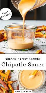 Creamy Chipotle Sauce Love And Lemons Recipe Food Processor Recipes Creamy Chipotle Sauce Recipe Chipotle Sauce