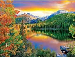Shop for colorado landscape wall art from the world's greatest living artists. Colorado Mountain Sunset Landscape Paint By Number Numeral Paint